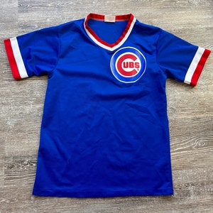 1908 VINTAGE AUTHENTIC CHICAGO CUBS JERSEY OLD GOLD USA MADE XL 48 RARE