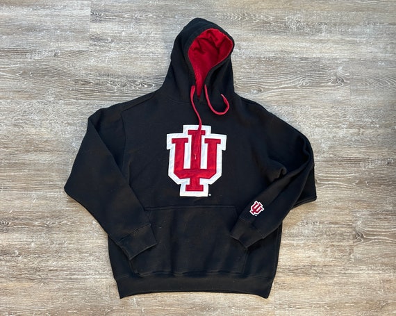 Vtg Indiana Hoosiers 2000s y2k Hoodie Sweatshirt … - image 1