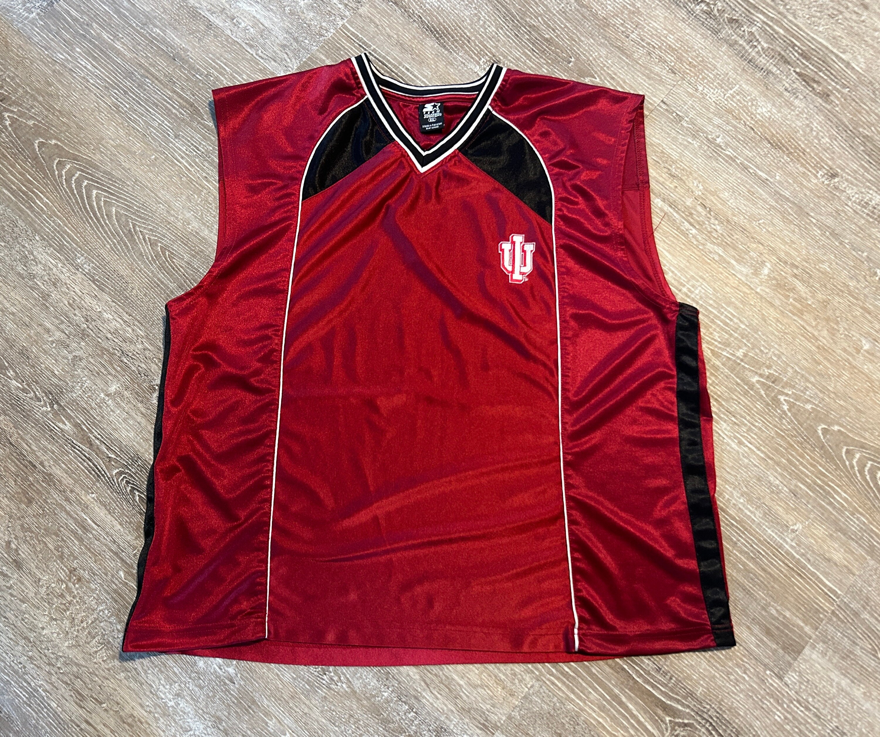 Vintage 90s Indiana Hoosiers baloncesto Jersey IU Satin Starter bordado  camiseta sin mangas - Etsy México, image size:3000x2512