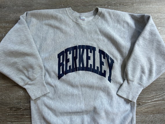 Vtg UC Berkeley Crewneck Sweatshirt Champion Reve… - image 3