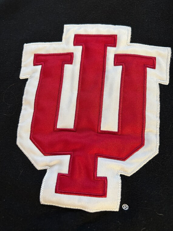 Vtg Indiana Hoosiers 2000s y2k Hoodie Sweatshirt … - image 4