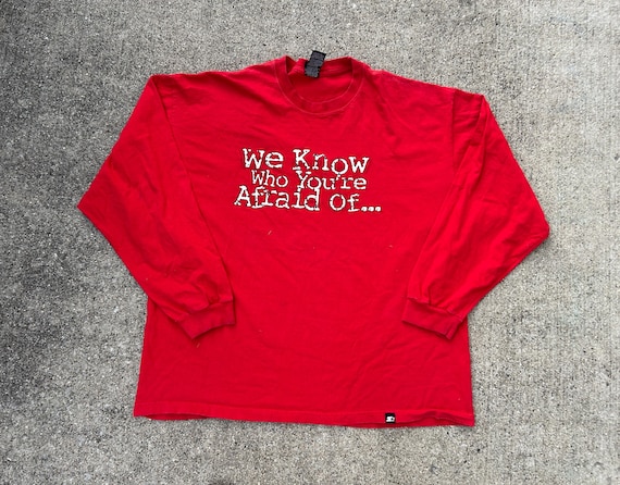 Vintage 2000s Indiana university Hoosiers Starter T Shirt IU Bobby Knight Trash Talk XL