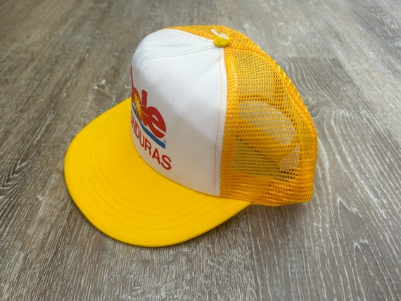 vtg 90s DOLE Fresh racing Team Snapback hat Hondu… - image 6