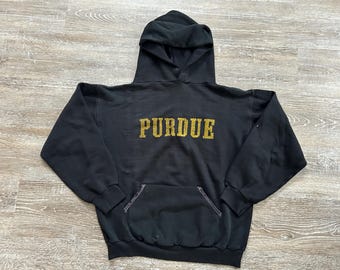 Vintage 70s Russell Athletic Purdue University College Hoodie