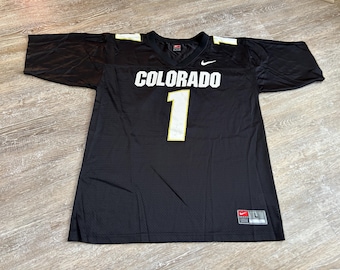 Vintage Colorado Buffalos Football Jersey 90s Large Nike Team Sports 14 Made USA