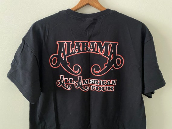 Vintage 2000s ALABAMA All American Concert Tour T… - image 7