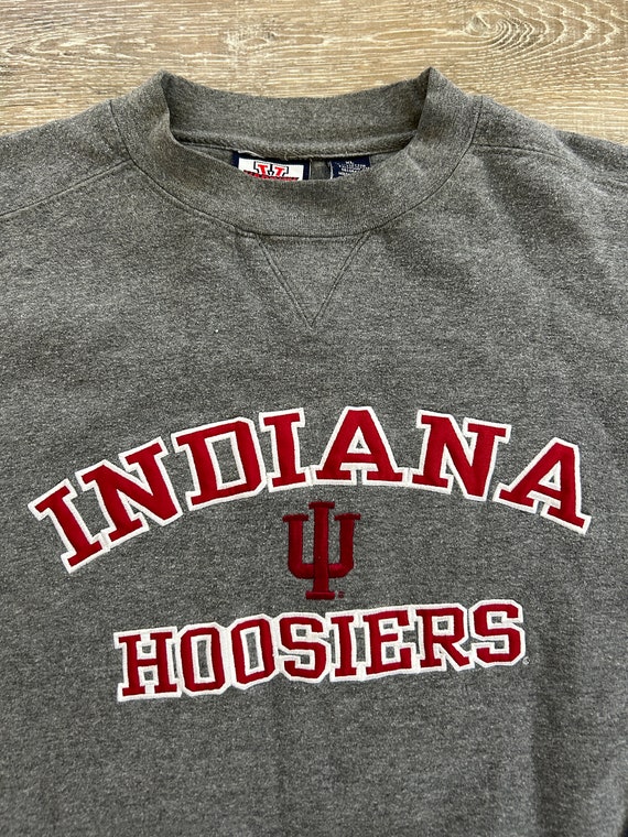 Vintage y2k 2000s Indiana Hoosiers Sweatshirt cre… - image 3