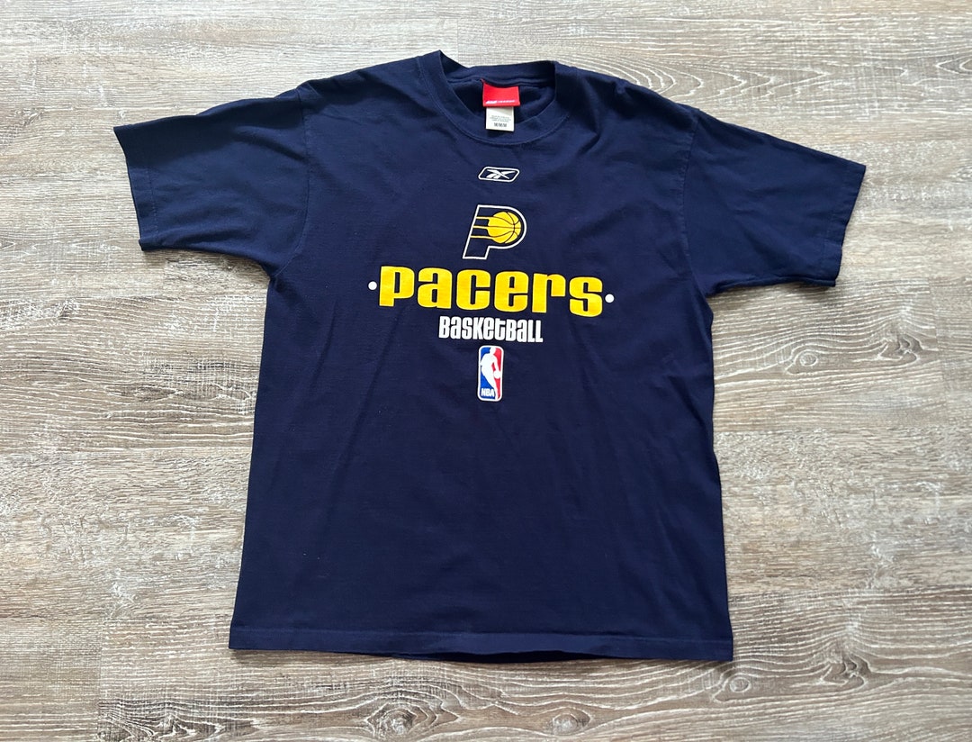Vintage 2000s Indiana Pacers T Shirt Basketball Reebok NBA Medium - Etsy