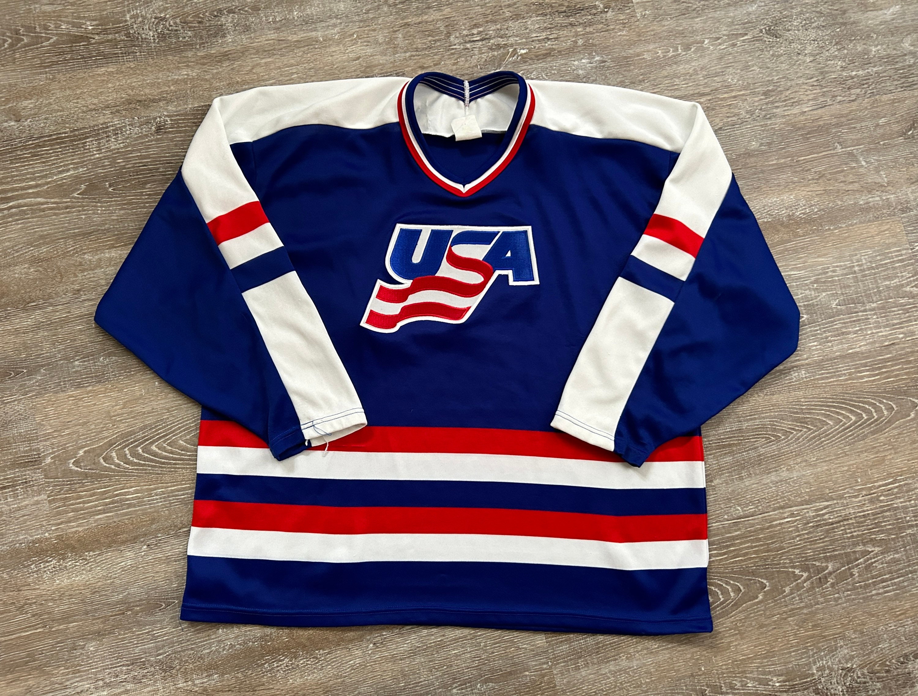 Vintage Sandow Buffalo Sabres Retro Durene NHL Ice Hockey Jersey