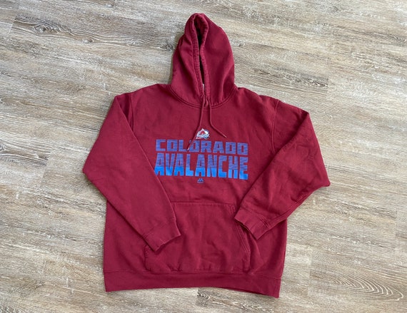 Vintage 2000s Colorado Avalanche Hoodie Sweatshir… - image 3