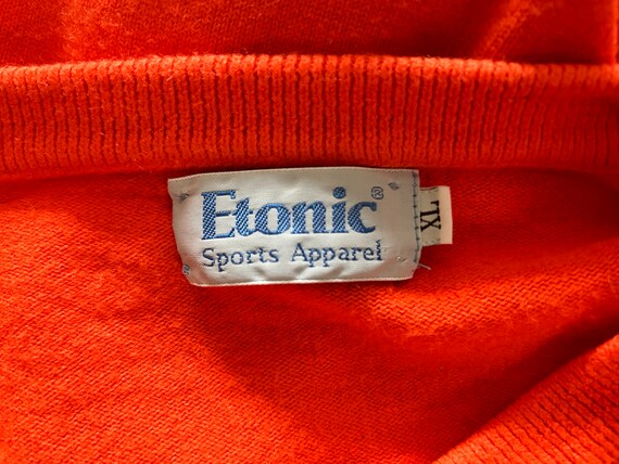 Vintage 80s Oklahoma State Cowboys V Neck Sweater… - image 3