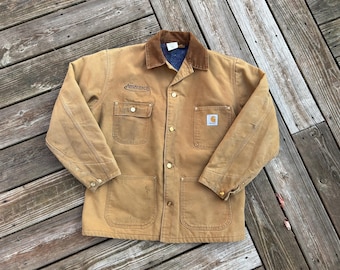 Vintage 1980s Carhartt Type 3 Style Jacket / Vintage Workwear