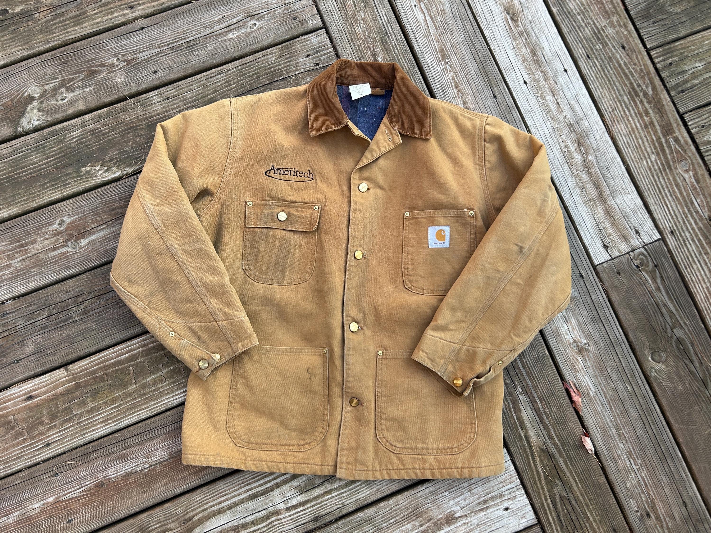 Duck Chore Jacket Vintage - Etsy
