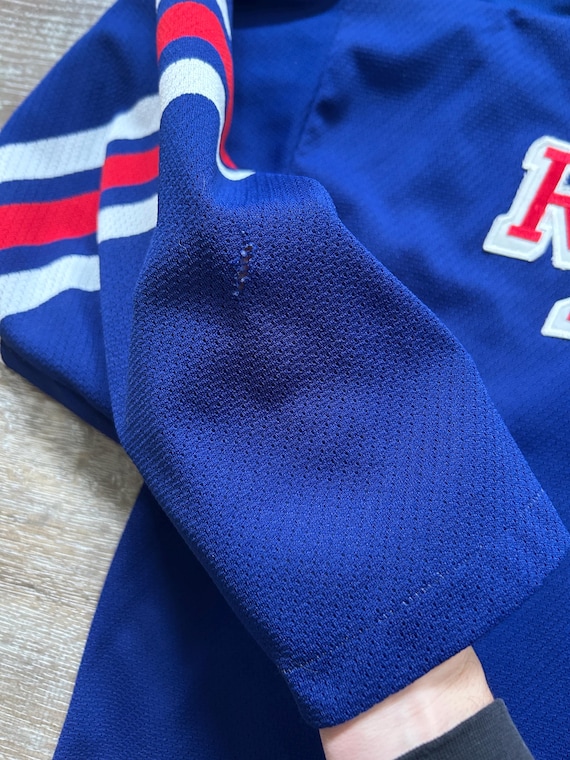 Maillot De Hockey Vintage New York Rangers Années 90 - CCM Maska - Taille XL Homme