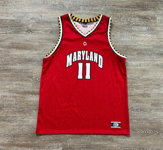 Vintage 2000s Maryland Terrapins basketball Jersey #11 John Gilchrist OT Sports XXL/XL