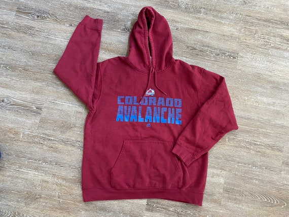 Vintage 2000s Colorado Avalanche Hoodie Sweatshir… - image 1