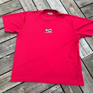 Vtg 2000s Cartoon Network T-Shirt tv show y2k Performance Get Animated 2XL Box Logo