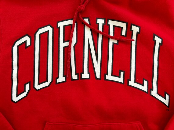 VTG 2000s Cornell Big Red Hoodie Sweatshirt Unive… - image 4