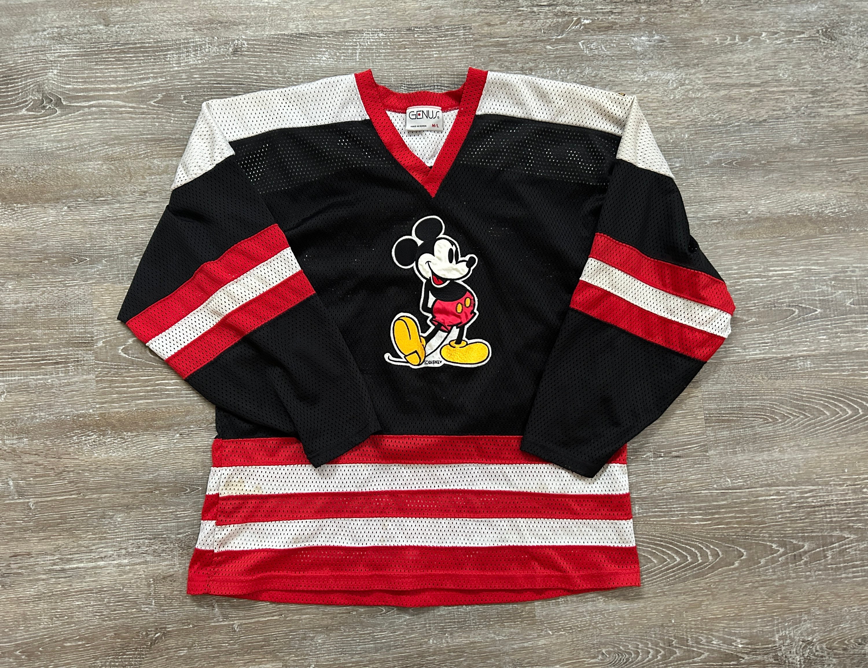 Mickey mouse hockey best sale jersey