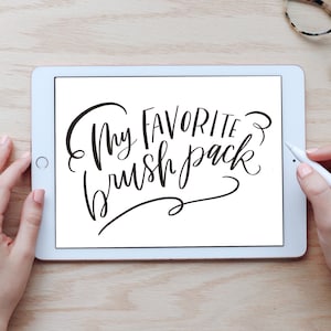 私のお気に入りの Procreate ブラシ パック