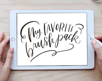 My Favorite Procreate Brush Pack