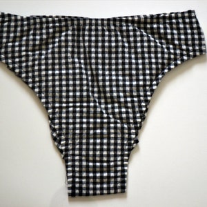 Vintage Plaid Gingham Bikini Bathing Suit Framed, one of a kindPerfect for your Beach or Lake House image 3