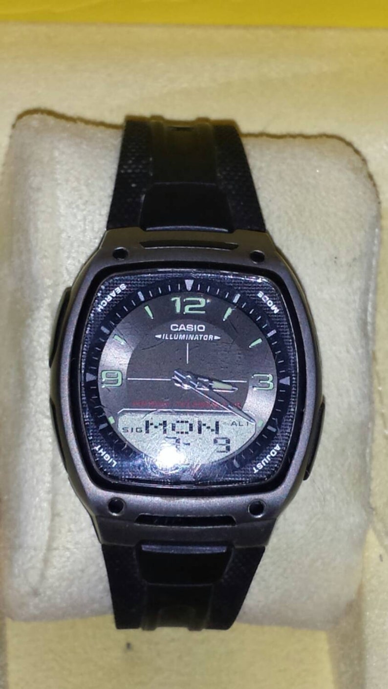 reset casio illuminator watch