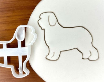 Old English Sheepdog Cookie Cutter: Dog Breed Treat Cutter