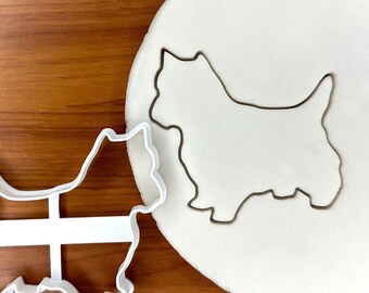 Westie Cookie Cutter: Highland Dog Breed, Animal Treat Cutter