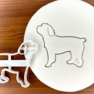 Cockapoo Dog Breed Cookie Cutter  Fondant Cutter Cupcake Topper Animal Treat Print Gingerbread Biscuit Cutters Gift