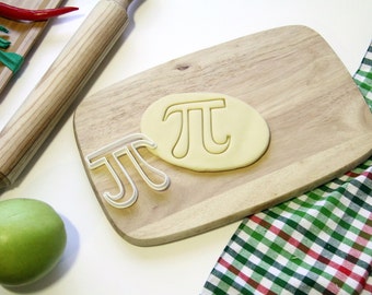 Pi Cookie Cutter, 3.14, Fondant Cutter