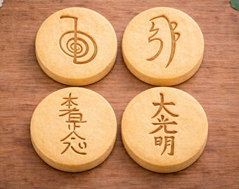 Reiki Symbols Cookie Cutter Stamp Usui Healing Fondant Clay Biscuit Gingerbread Kids Craft Tool