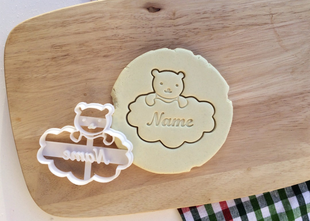 PERSONALIZED Name Cloud Cookie Cutter Any Name Baby Child Baby Shower ...