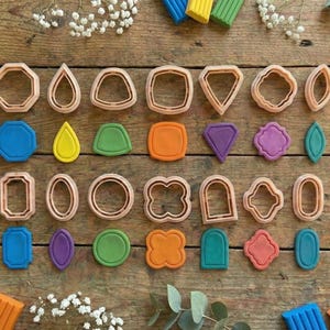 Frame Border Polymer Clay Cutter Jewelry Earring Pendant Fondant Cookie Making Tool Reusable Decorative