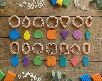 Frame Border Polymer Clay Cutter Jewelry Earring Pendant Fondant Cookie Making Tool Reusable Decorative