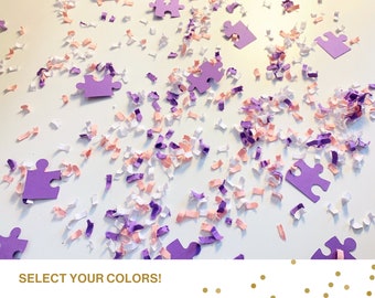 Puzzle Piece Confetti – Adoption, Wedding Decor