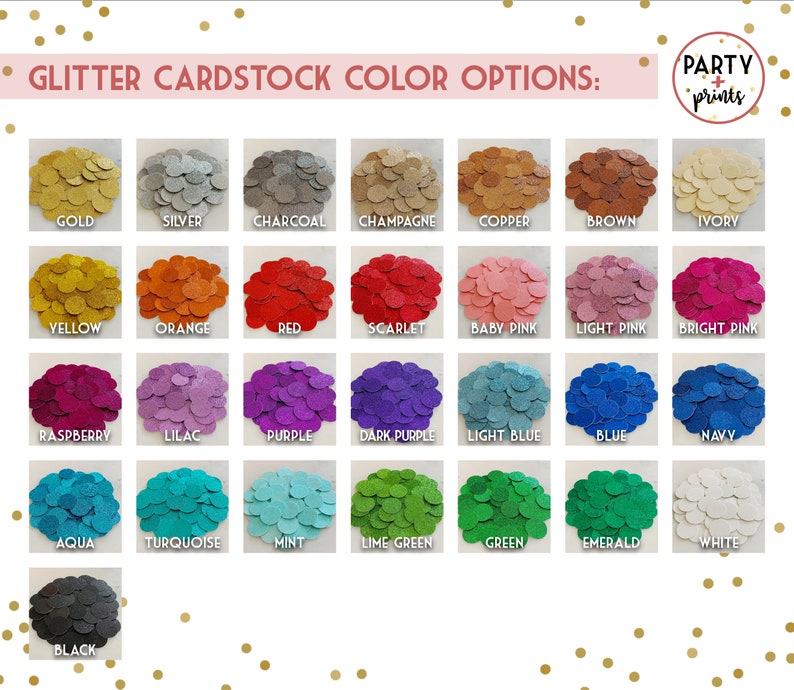 Graduation Flash Color Custom Color Glitter Graduation Cap Confetti- Match Your School Colors ...