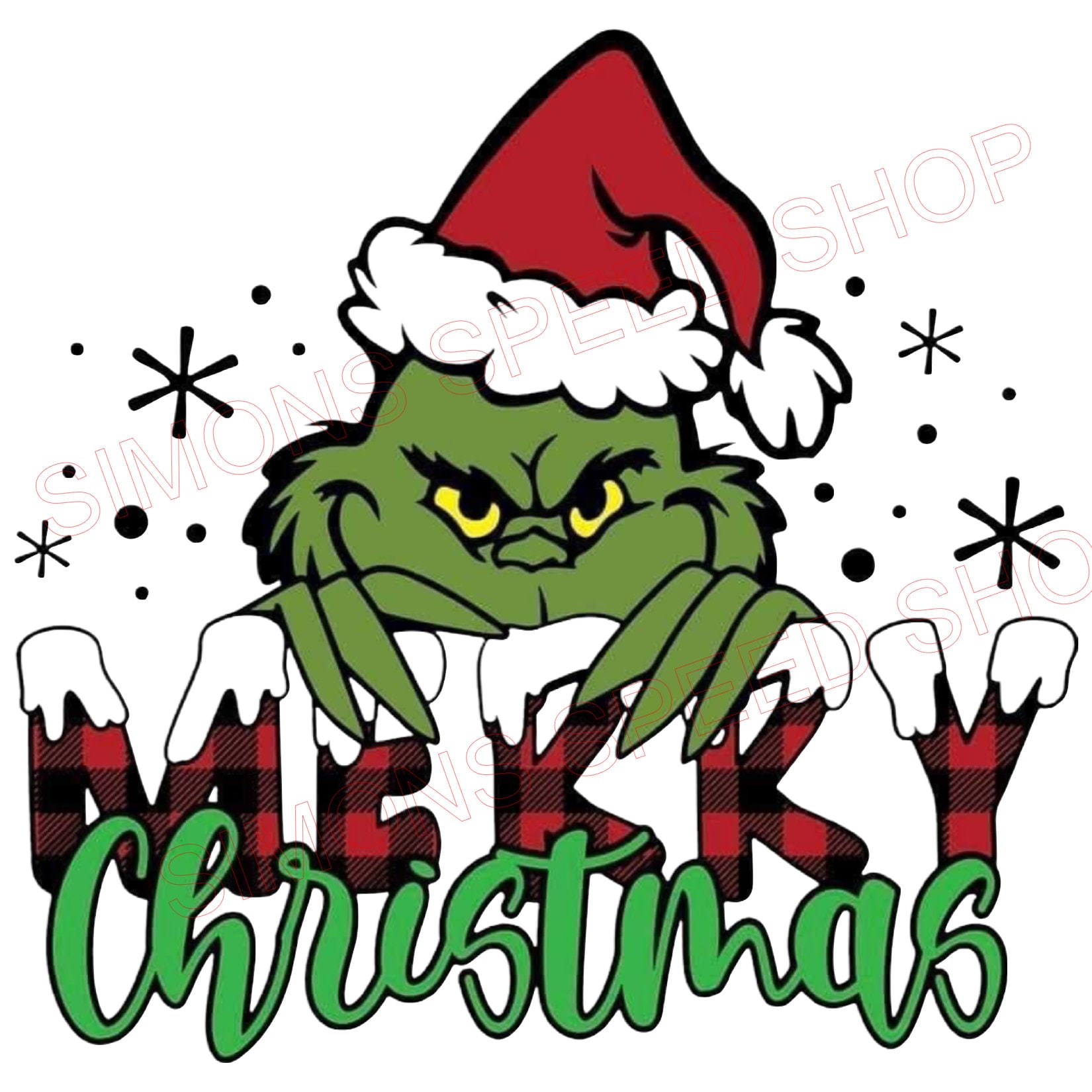 Grinch Iron on Transfer for Shirts 