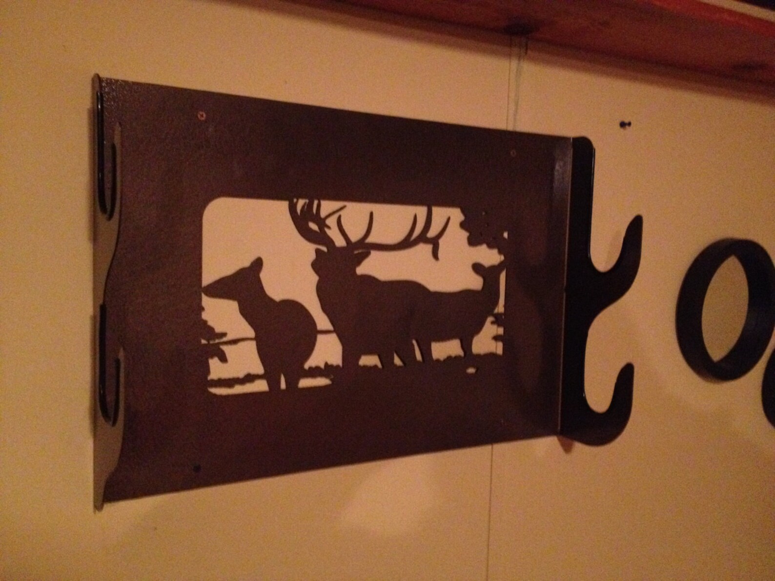 Gun Rack Metal 2 Gun Plasma Cut Gun Rack Etsy