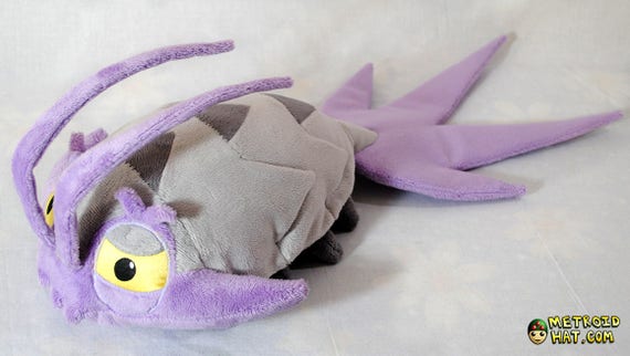 Metroidhat-Crocomire Plushie Tutorial