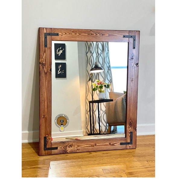 Mahogany Vanity Mirror Etsy