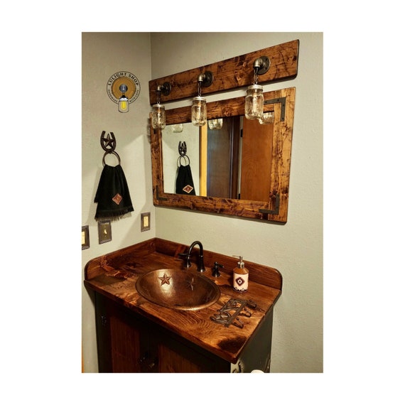 Country 2024 vanity lights