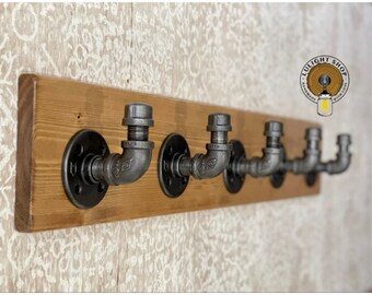 EARLY AMERICAN rack, towel rack, wall hooks, industrial rack, bathroom hooks, best selling pipe hooks, towel hooks, rustic bathroom decor