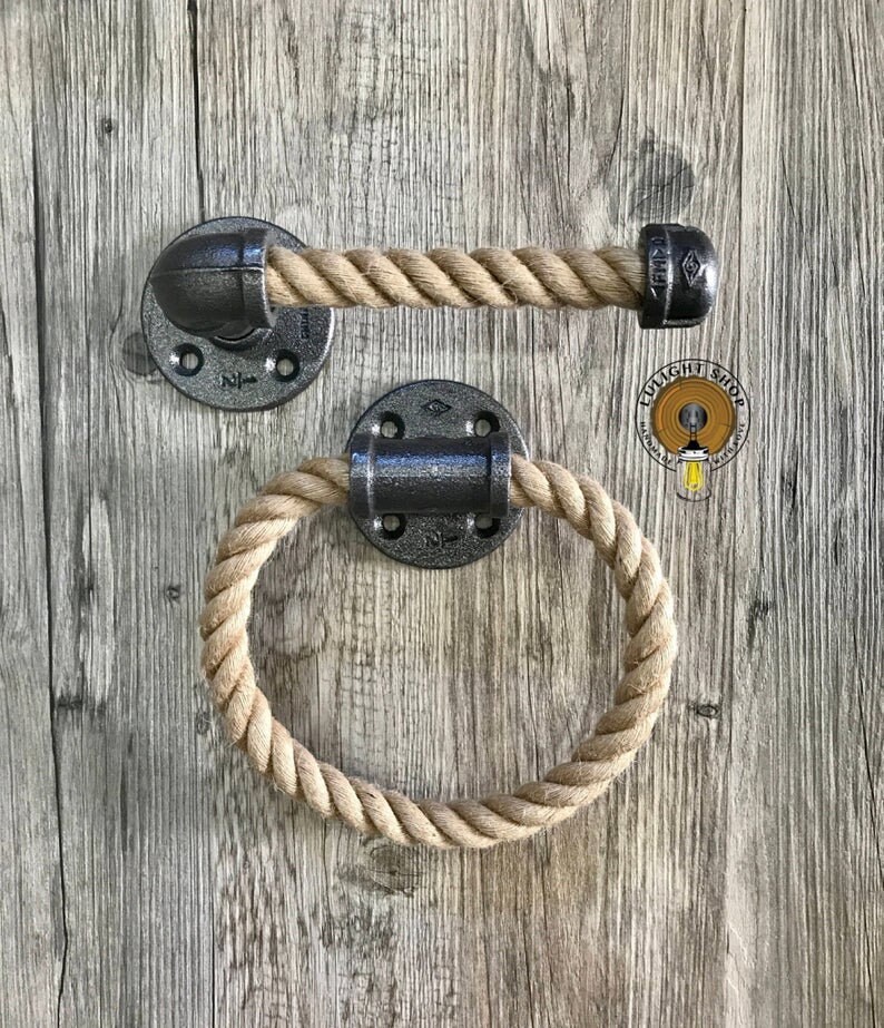 Bathroom Accessories Set Nautical Bathroom Bathroom Decor Etsy