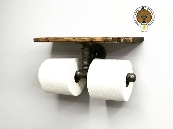 Diagon Double Toilet Roll Holder And Shelf Vitra Uk