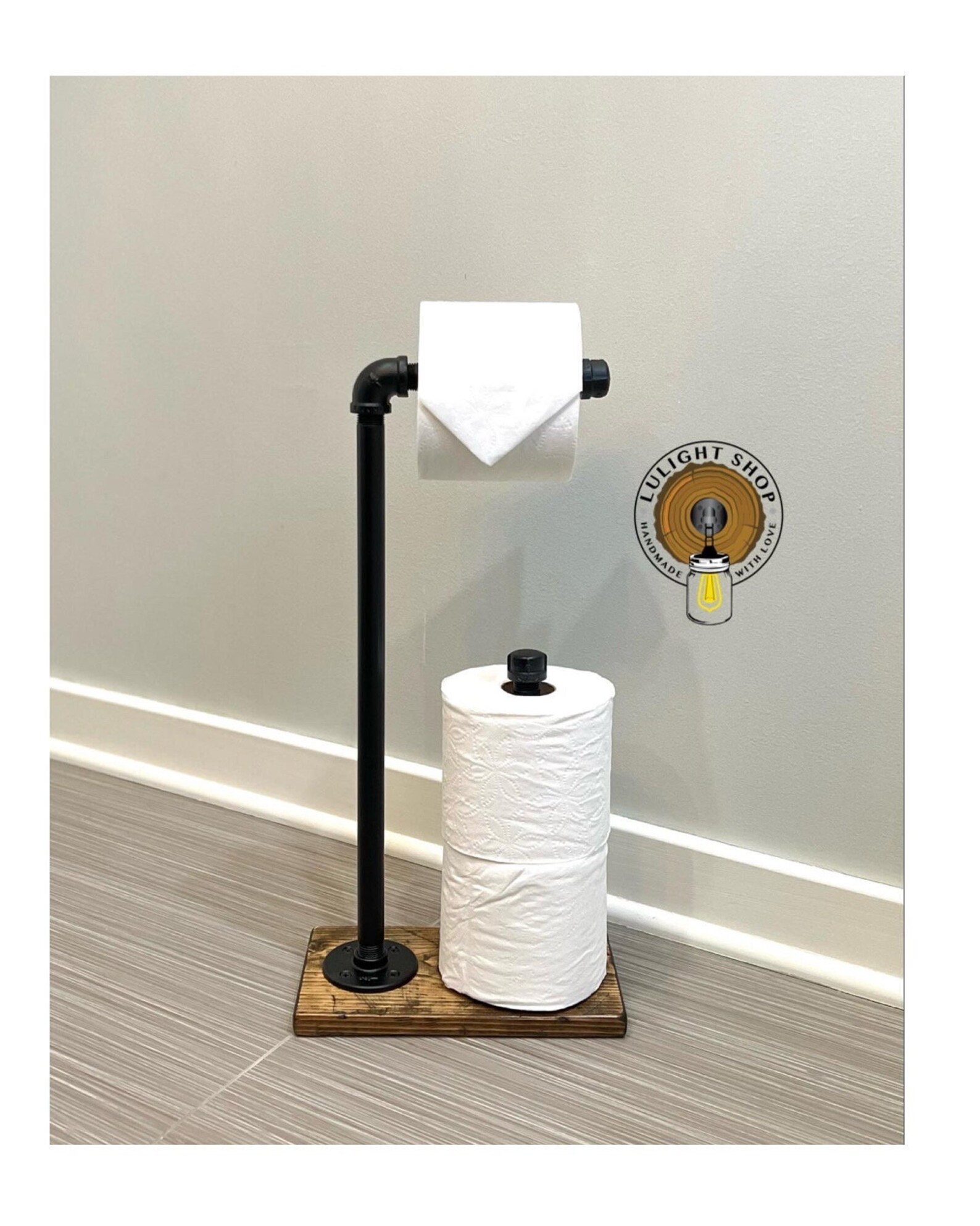 Bathroom Toilet Paper Stand With Storage Floor Stand TP 3 - Etsy