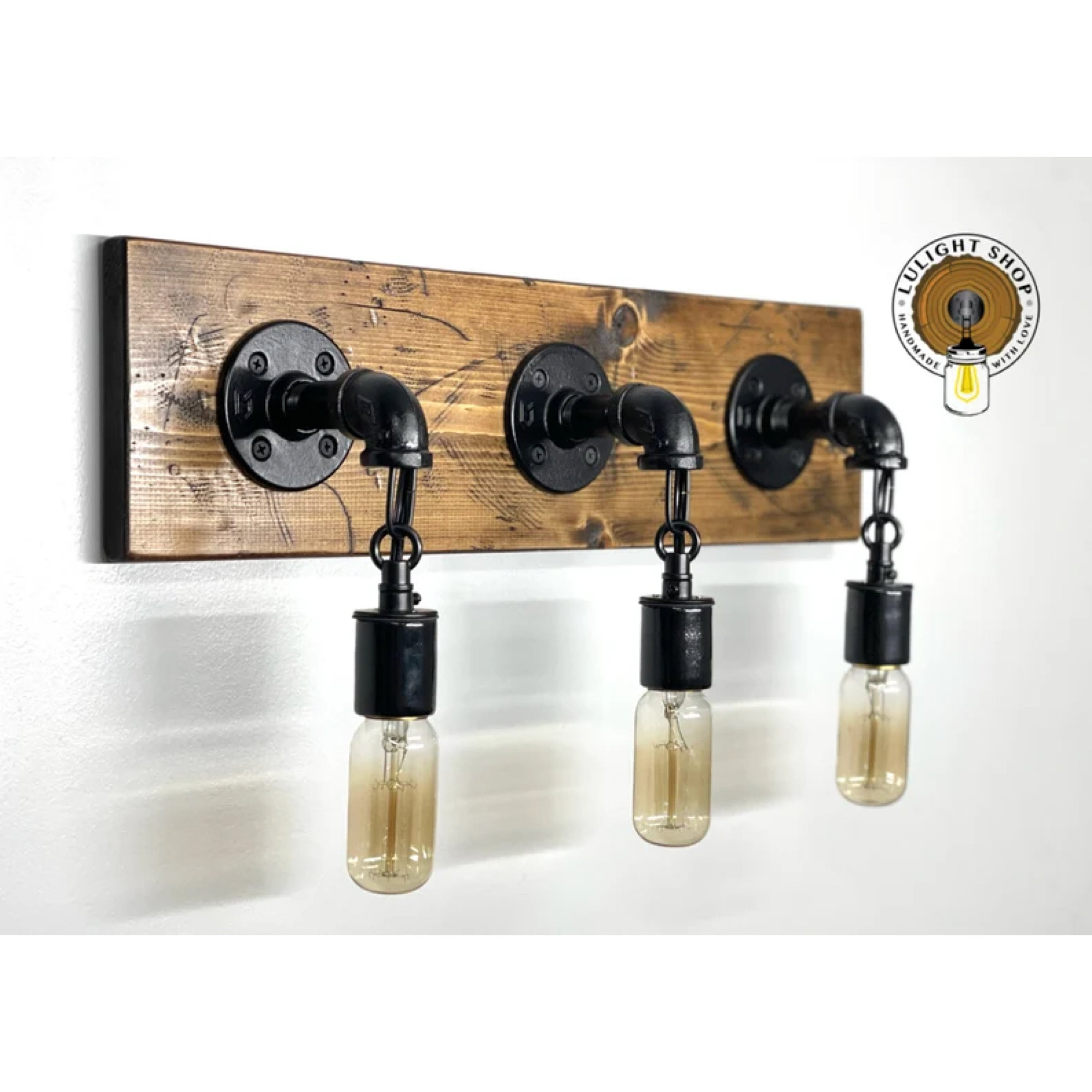 Steampunk cheap bathroom lights