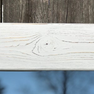 WHITEWASH Mirror, White Wood Frame Mirror, Bathroom Mirror, Wall Mirror