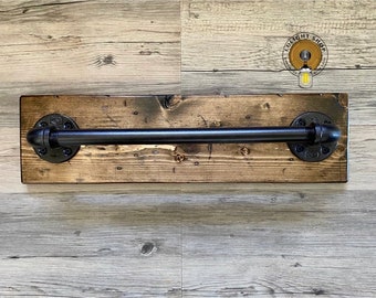 Pipe Towel Rack | Etsy