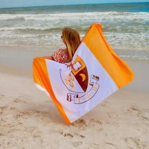 Griekse vlag met wapen | Gepersonaliseerde Griekse banner (3x5 voet) | Premium UV-bestendige huisvlag